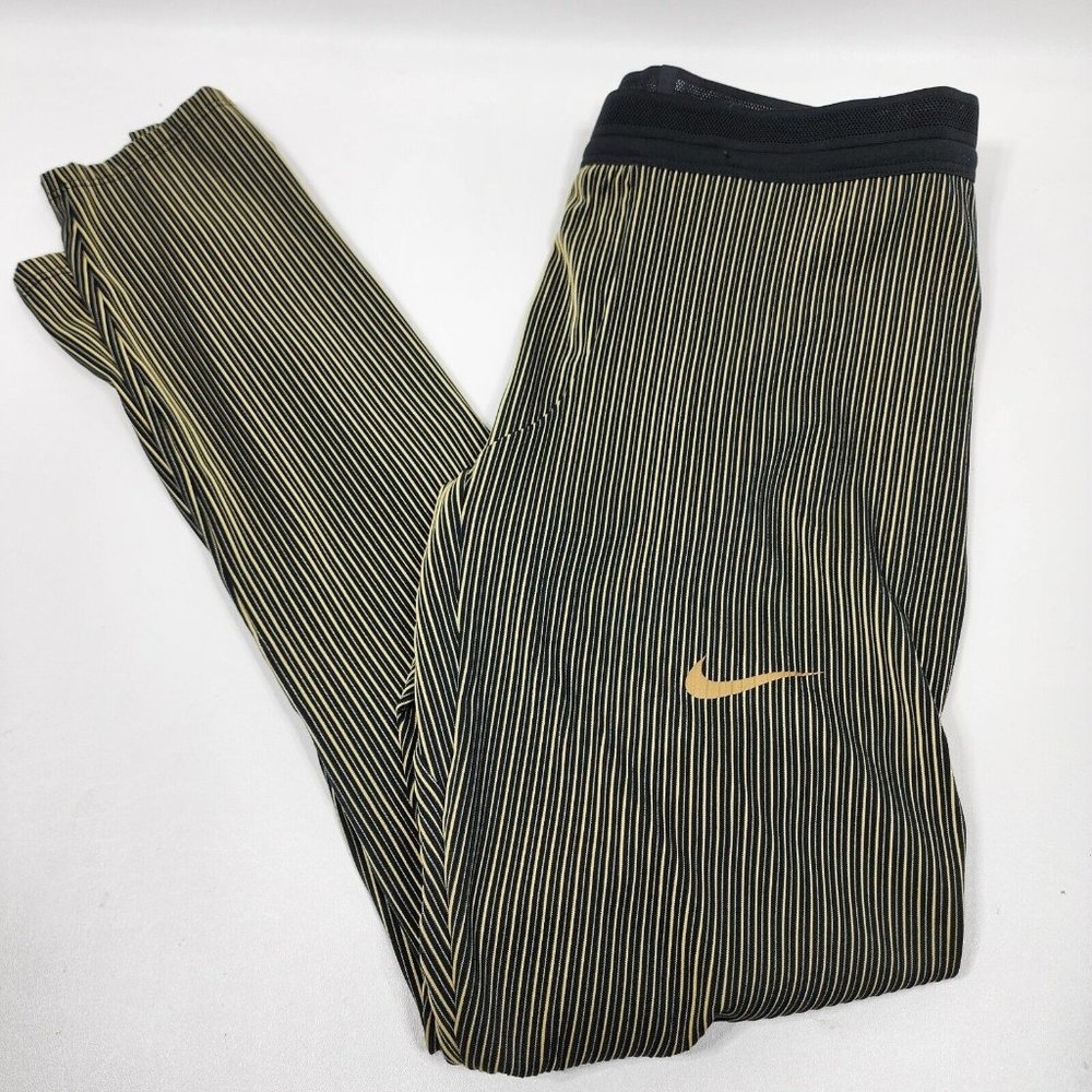 Nike Pro Elite Official Racing Yellow  Tights Men’s 3XL CW2706-000 Made In USA